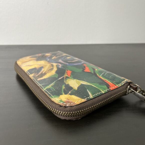 PATRICIA NASH Heritage Floral Zip Around Wallet Organizer Wristlet - Picture 4 of 8